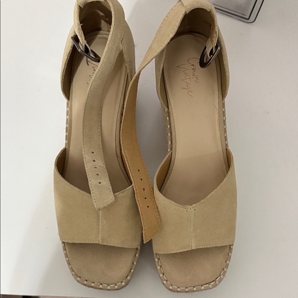 Crown Vintage Tan Espadrille Sandals